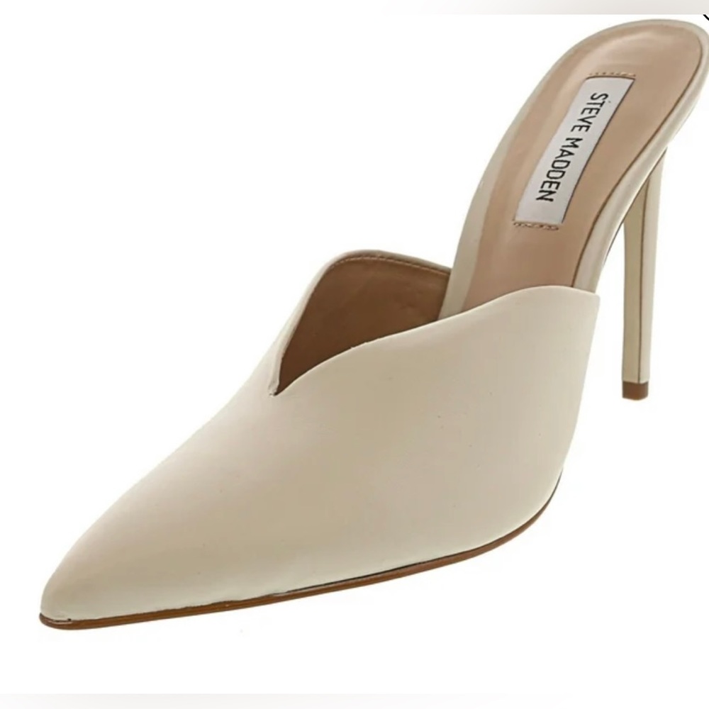 STEVE MADDEN “TEASE” HEELED MULE